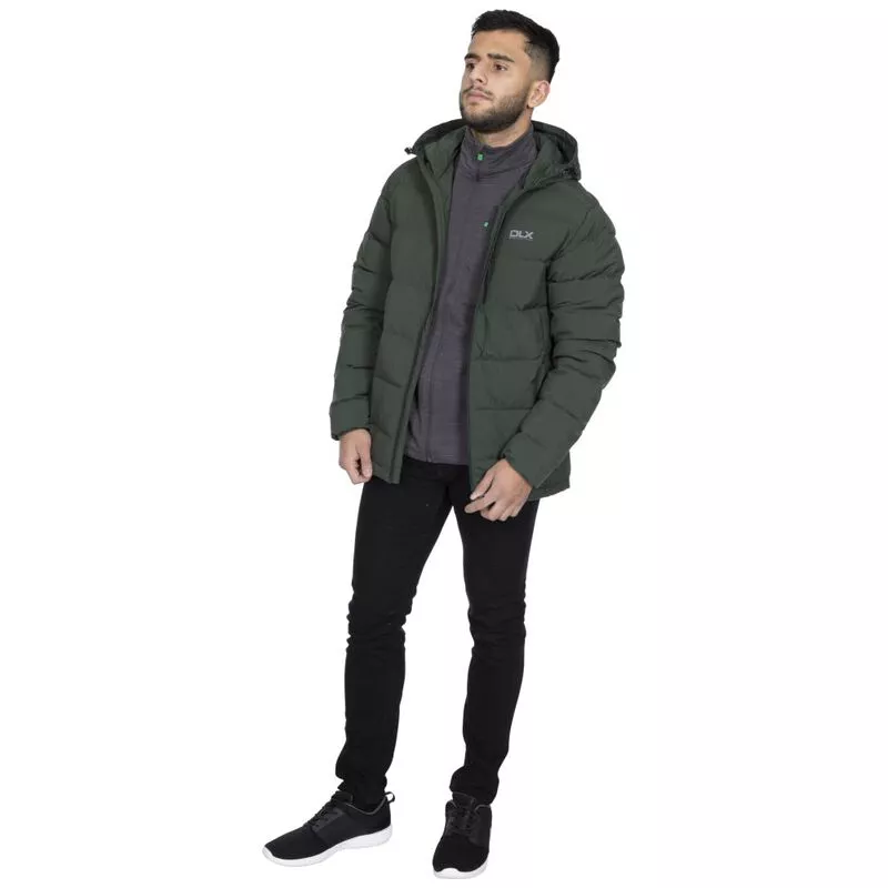 DLX Mens Crane Down Jacket Olive Sportpursuit