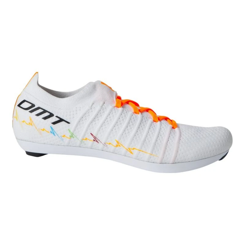 DMT Pogi'S Cycling Shoes (White/Orange) | Sportpursuit.com