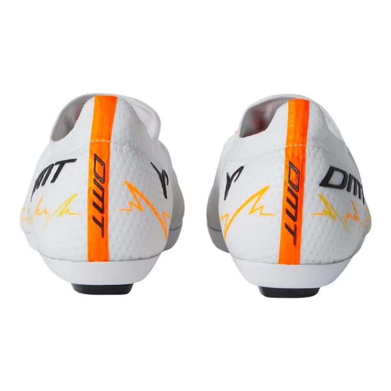 DMT Pogi'S Cycling Shoes (White/Orange) | Sportpursuit.com