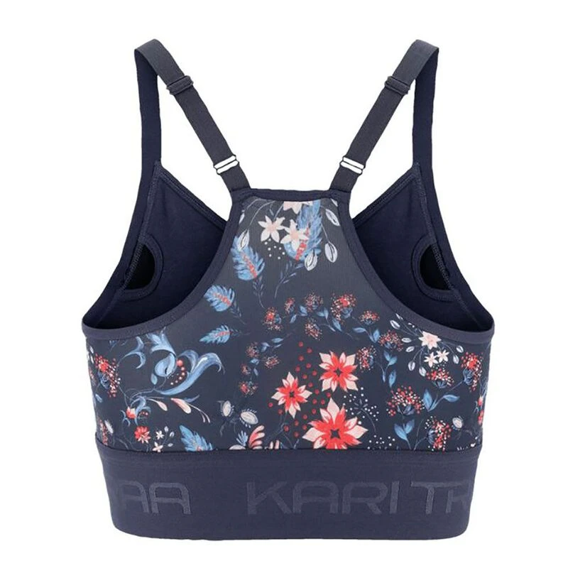 Jerf Femme Santos Mode Soutien-Gorge de Sport L Noir/Rose