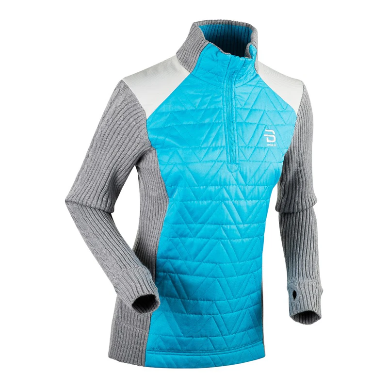 Dæhlie Devise Veste Femme – Veste Ski De Fond Respirante, Coupe-Vent, Imperméable, Capuche Et Poches Zippées