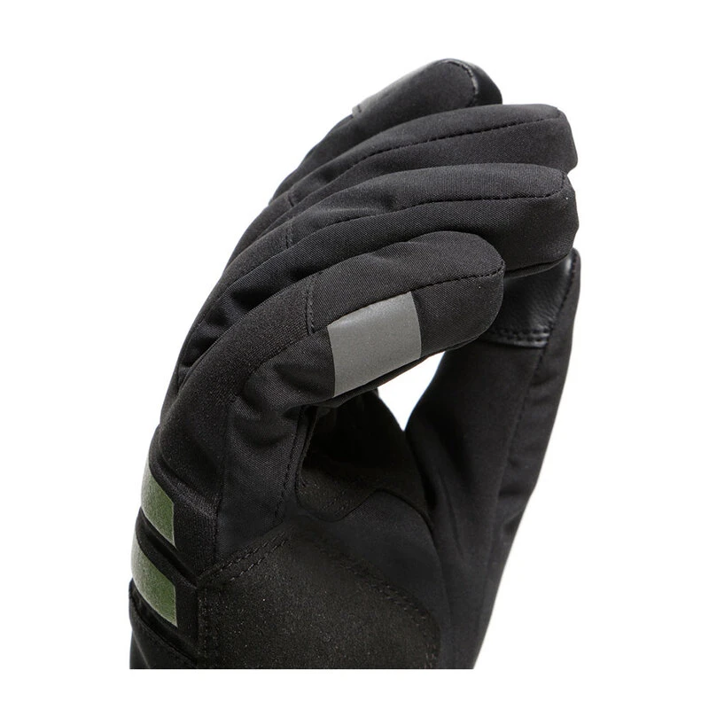 Dainese Womens Plaza 3 D-Dry Gloves (Black/Bronze/Green) | Sportpursui