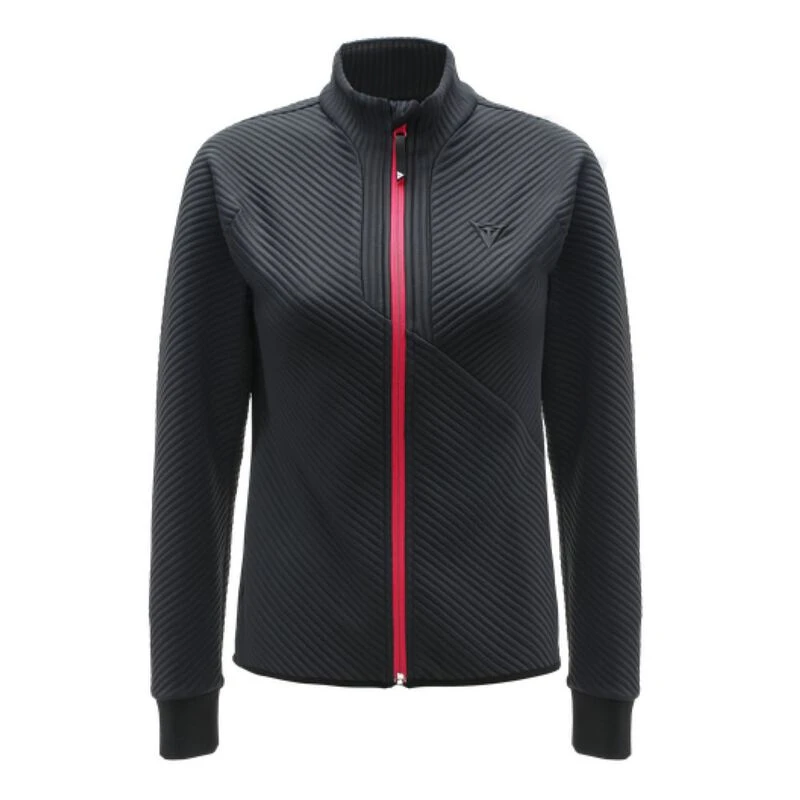 Daineese Womens HP Mid Pullover (Black/Pink) | Sportpursuit.com