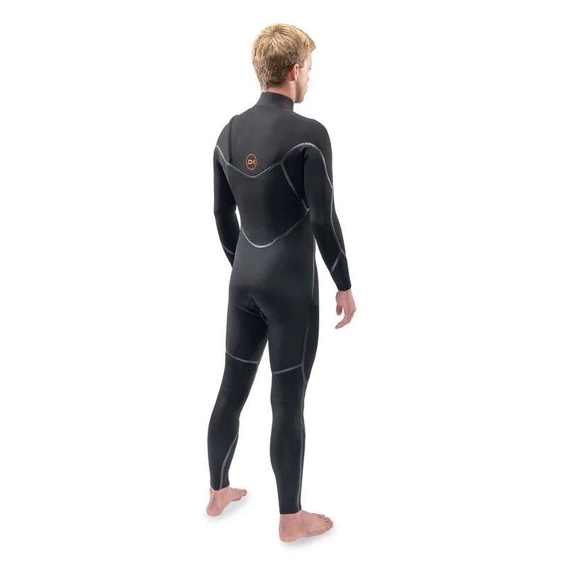 Dakine Mens Cyclone Chest Zip Full 4/3 Wetsuit (Black