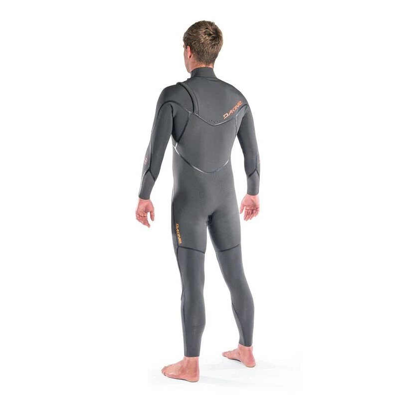 Dakine Mens Cyclone Zip Free Full 3/2mm Wetsuit (Graphite/Orange) | Sp