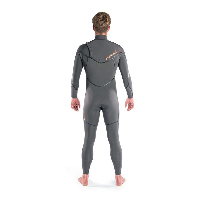 Dakine Mens Cyclone Zip Free Full 3/2mm Wetsuit (Graphite/Orange) | Sp