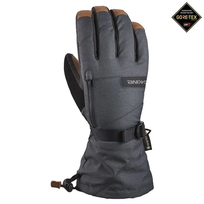 Dakine Mens Leather Titan GTX Gloves Grey Sportpursuit