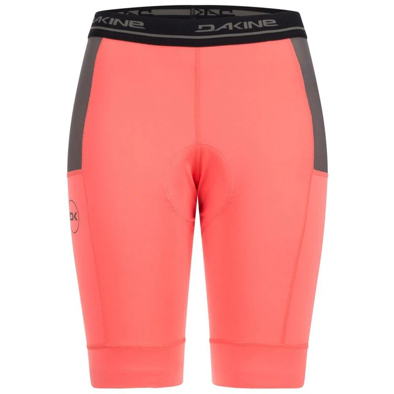 Dakine Womens Comp Bike Liner Shorts Bright Coral Sportpursuit