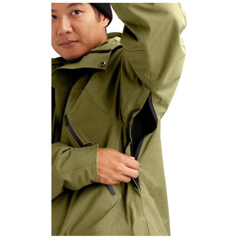 Dakine Mens Reach 20k Insulated Parka Earth Green Sportpursuit
