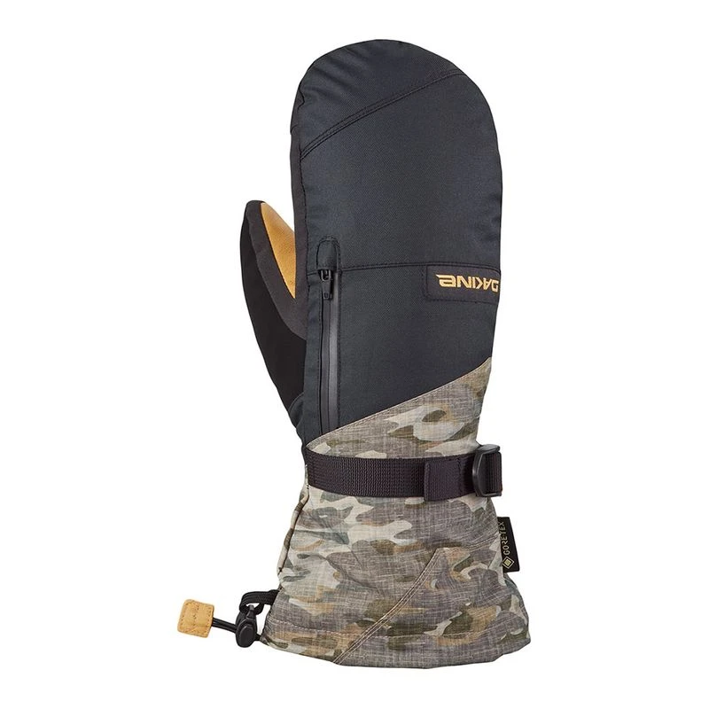 Dakine Mens Leather Titan GTX Mitt Mittens Black Sportpursuit