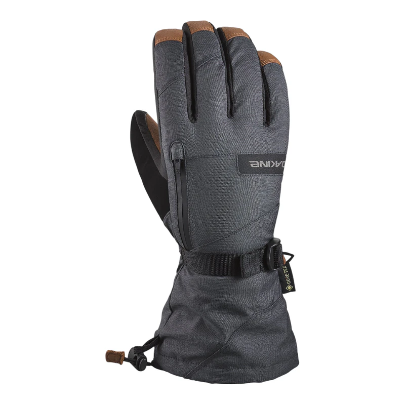 Dakine Mens Leather Titan GTX Gloves (Grey) | Sportpursuit.com