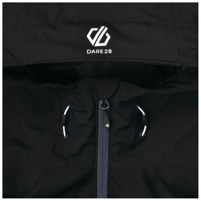 Dare2B Mens Recode Waterproof Shell Jacket Black Sportpursuit