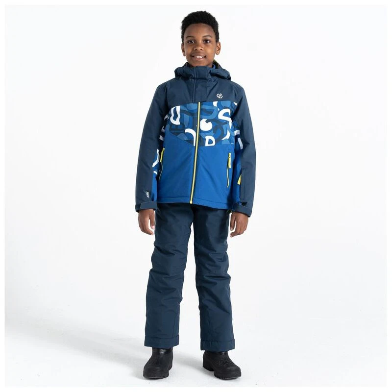 Dare2B Kids Humour II Jacket Olympian Blue Graffiti Moonlight Spor