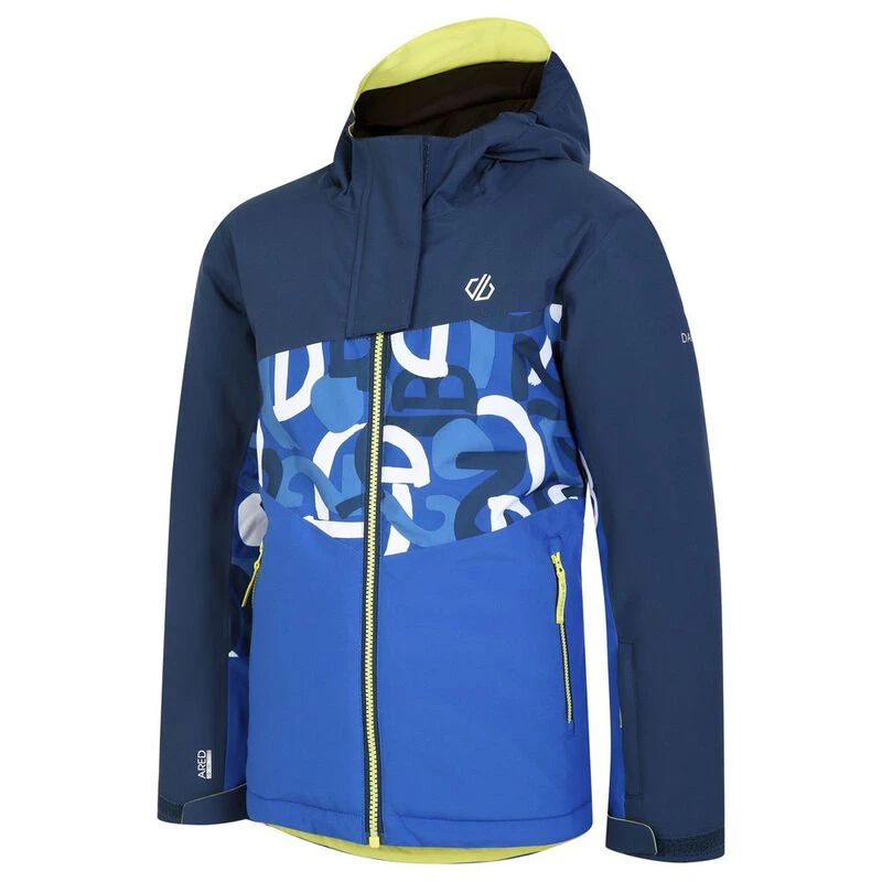 Dare2B Kids Humour II Jacket Olympian Blue Graffiti Moonlight Spor