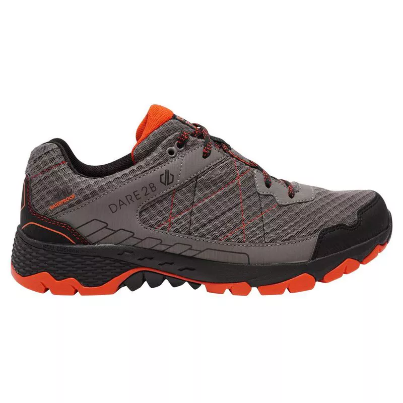 Dare2B Mens Viper Shoes Aluminium Grey Trail Blaze Sportpursuit