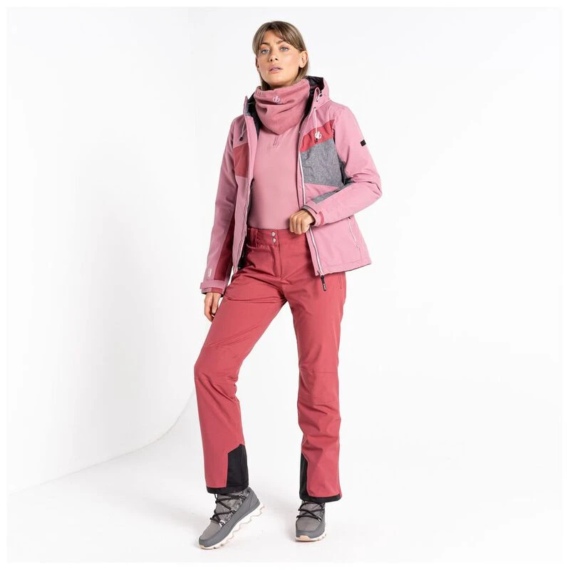 Dare2b Womens Ice Gleam III Jacket (Mesa Rose/Earth Red) Sportpursui
