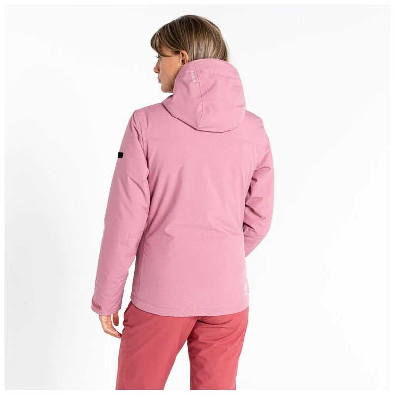 Dare2b Womens Ice Gleam III Jacket (Mesa Rose/Earth Red) Sportpursui