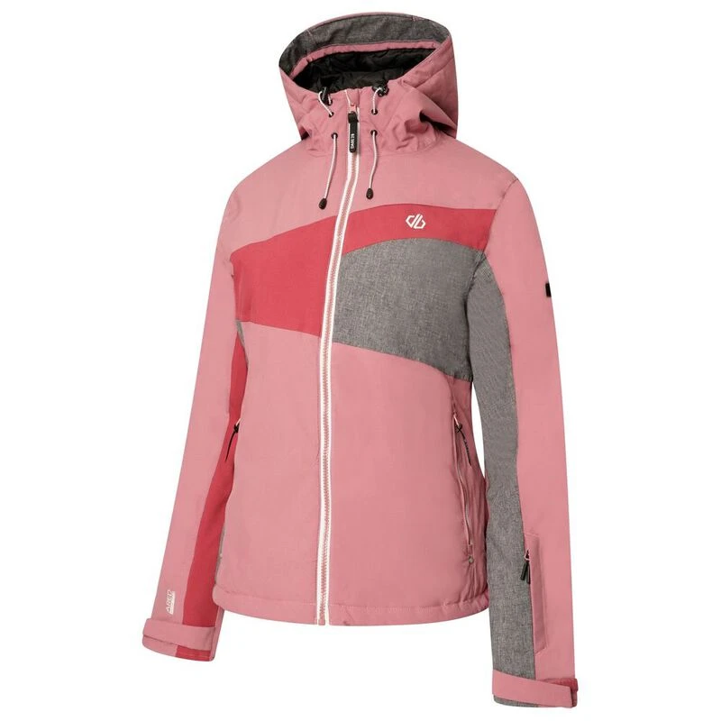 Dare2b Womens Ice Gleam III Jacket (Mesa Rose/Earth Red) Sportpursui
