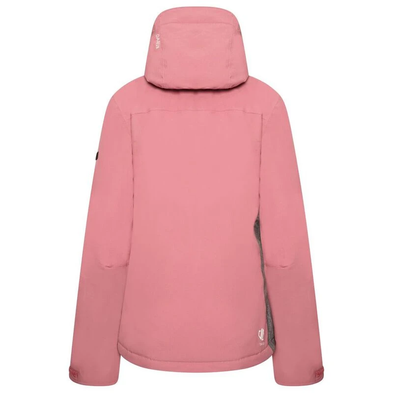 Dare2b Womens Ice Gleam III Jacket (Mesa Rose/Earth Red) Sportpursui