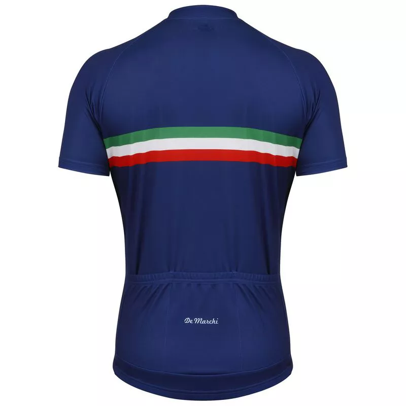 De Marchi Mens Italy Jersey Navy Sportpursuit