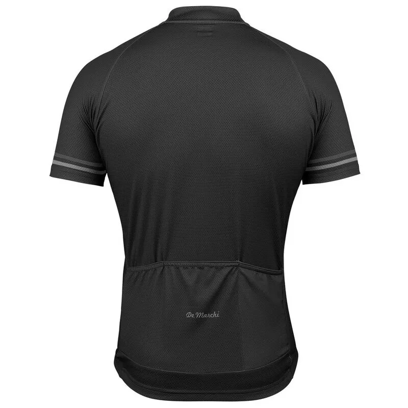 De Marchi Mens Granturismo Jersey (Black) | Sportpursuit.com