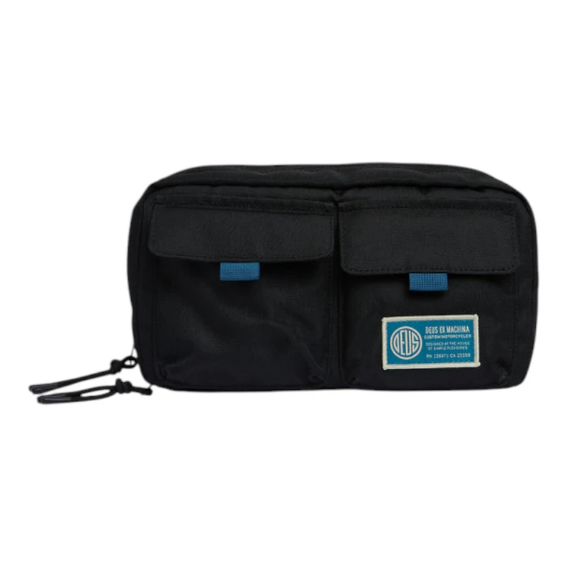 DeusExMachina Mens Utility Pack 10L Waist Bag (Black