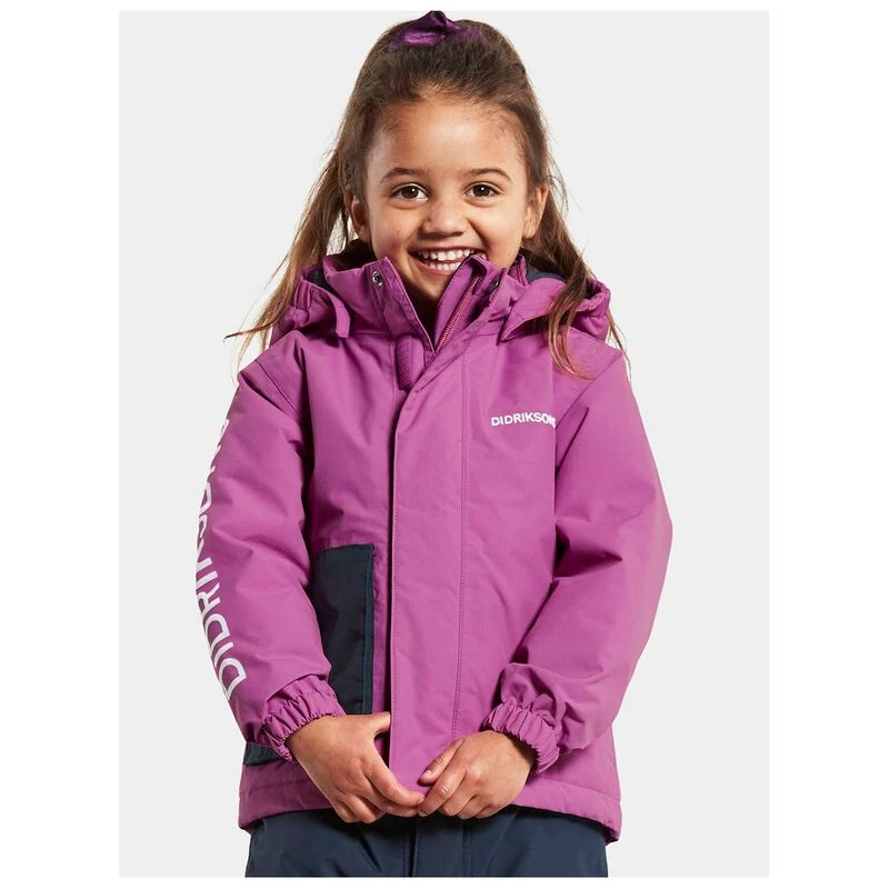 Didriksons Kids Lovis Jacket Purple) (Radiant
