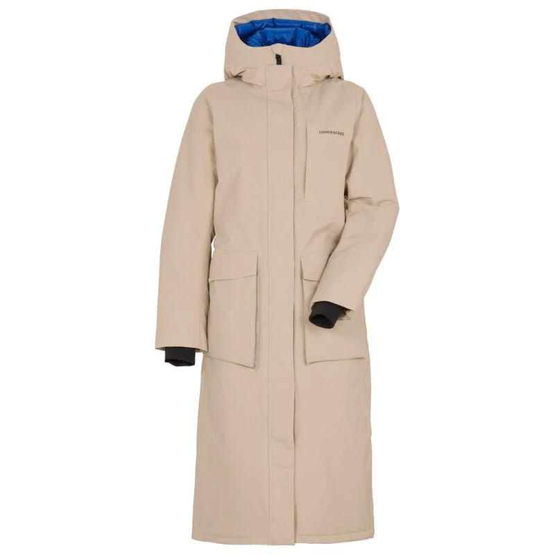 Long waterproof insulated womens coat 2025