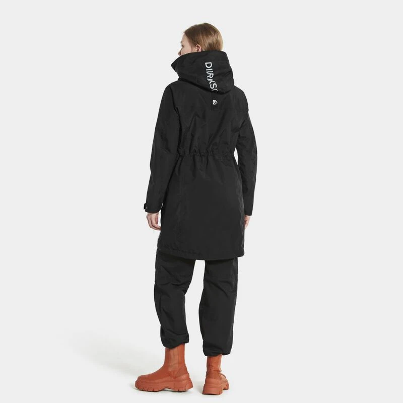Didriksons ILMA WNS 8 - Veste imperméable - yellow pollen/jaune foncé