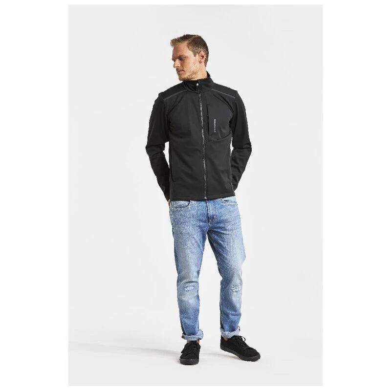 Didriksons Mens Birk 2 Waterproof Jacket Black Sportpursuit