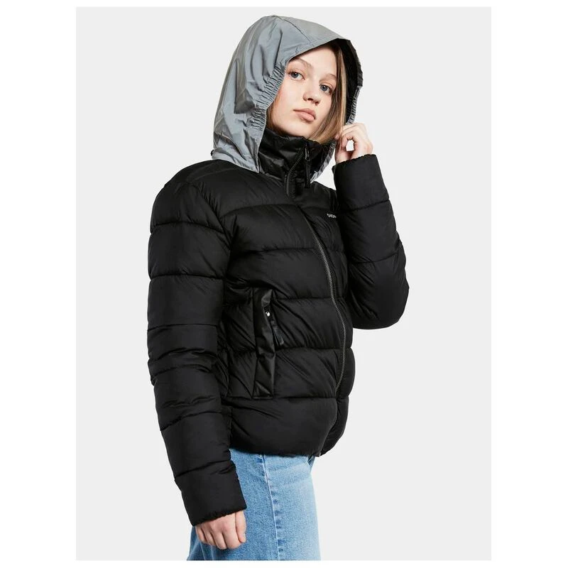 Didriksons Girls Rose Jacket Black Sportpursuit