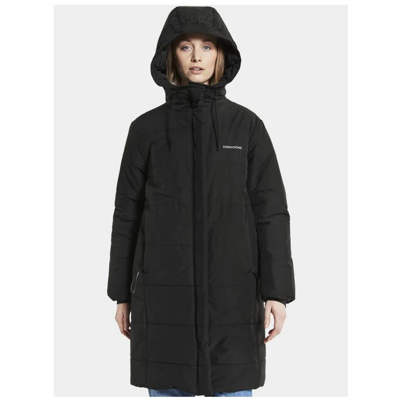 Didriksons Womens Sandra Jacket Black Sportpursuit