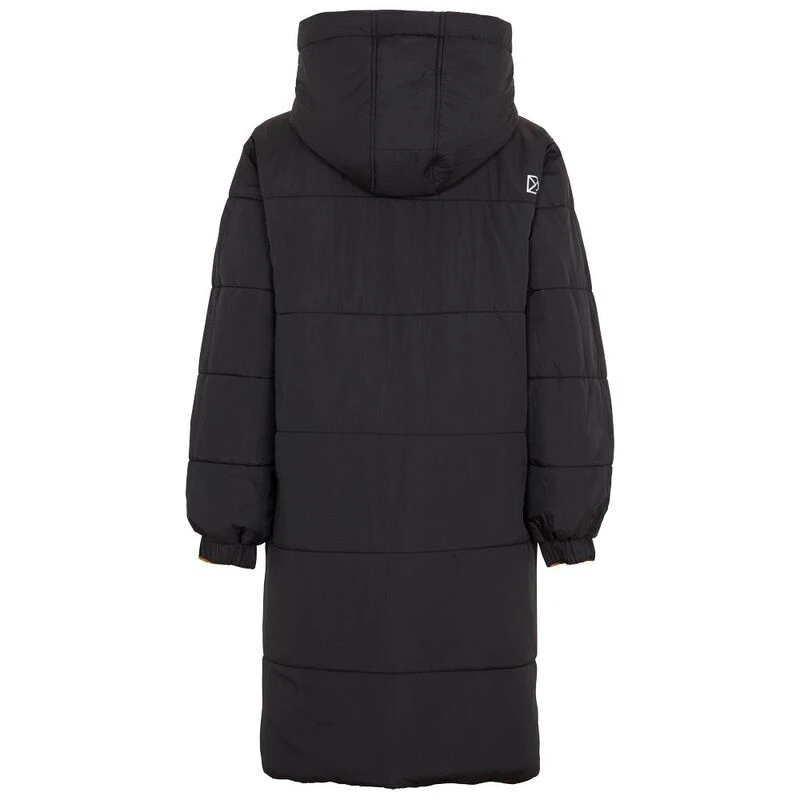 Veste Parka DIDRIKSONS Pour Femme - Taille XS (34) Noire Isolée - Occasion Parfaite