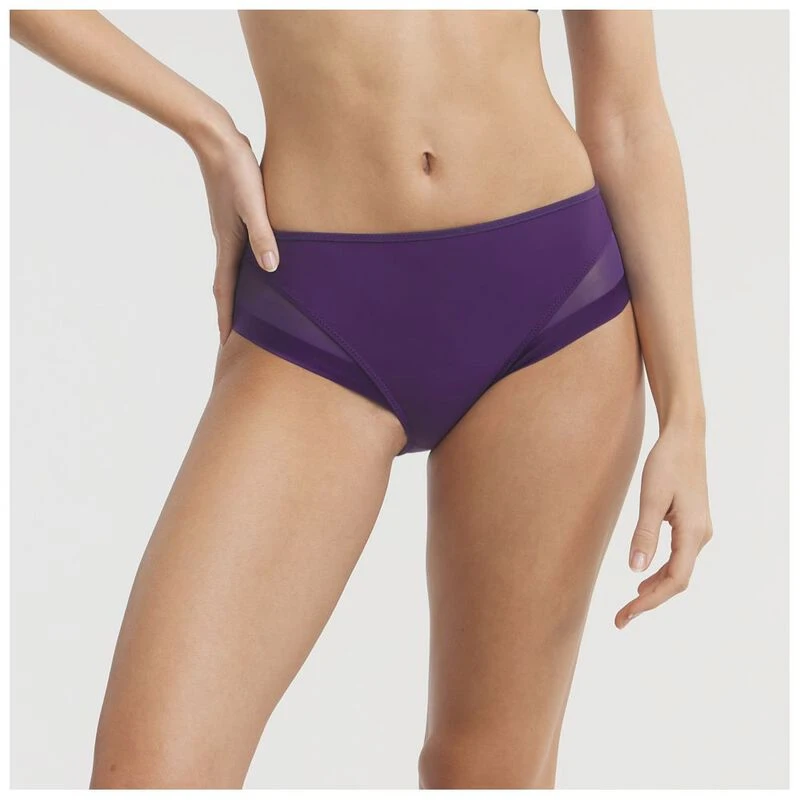 RENQIDD Taille Haute Avec Poche Secrète Culotte Pour Femmes Voyage