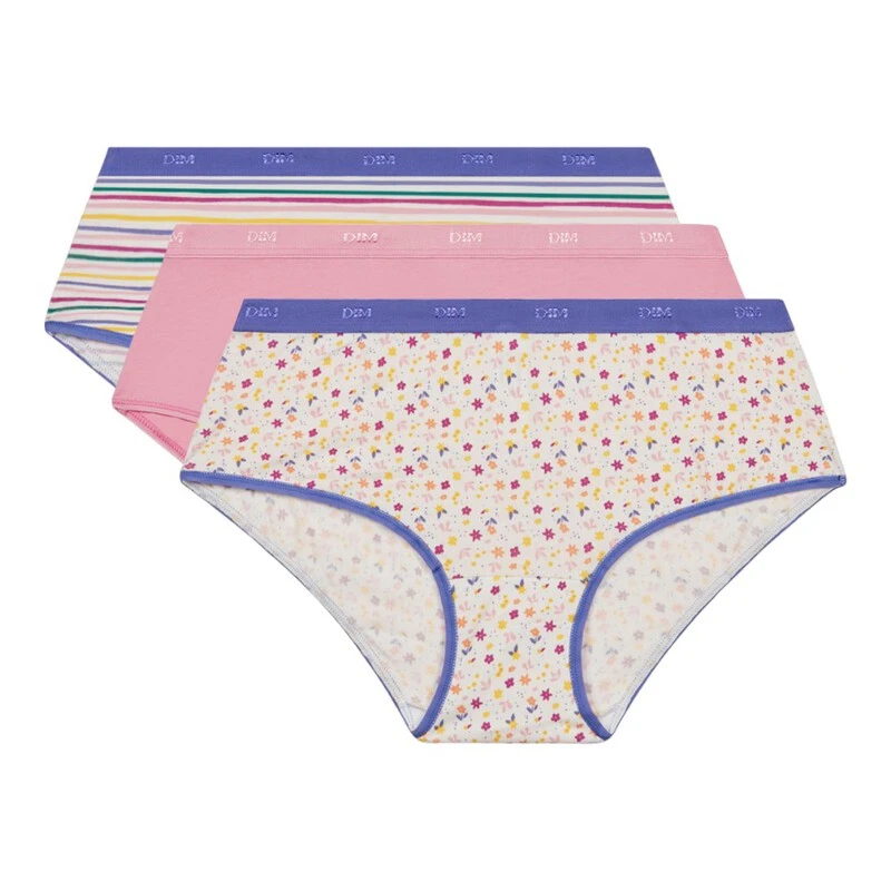 Dim Culotte Femme Oh My Dim's Microfibre Légère X1, Bleu Lin, M