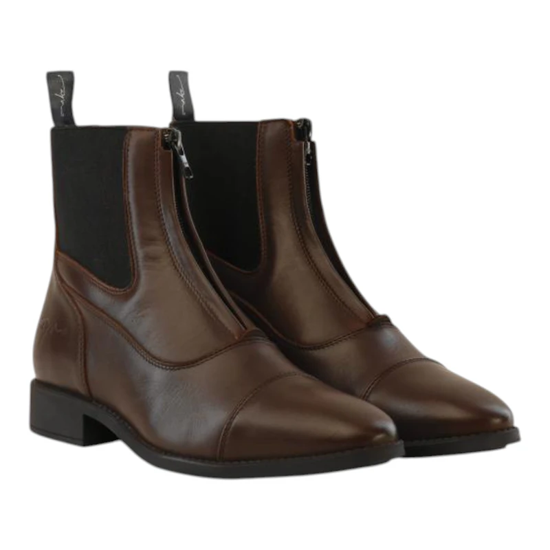 Bottes d'équitation tendance en cuir de couleur unie avec fermeture éclair latérale en polaire chaude et épaisse pour femme, Noir , 39.5 EU