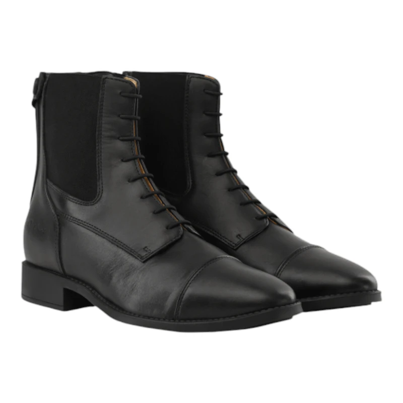 Bottines D'équitation Happy Kids Cuir Noir - Taille 36 - Enfant/Adulte