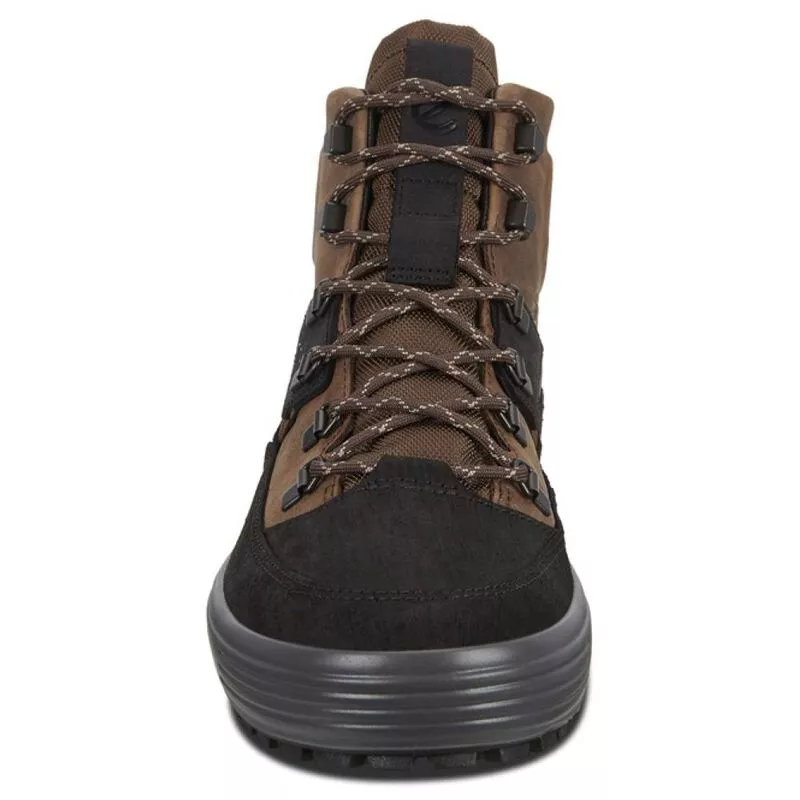 Ecco Mens Ecco Soft 7 Tred M Mid Hm Pl Boots Black Cocao Brown Black