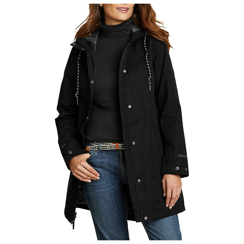 Eddie Bauer Womens Charly Jacket Black Sportpursuit