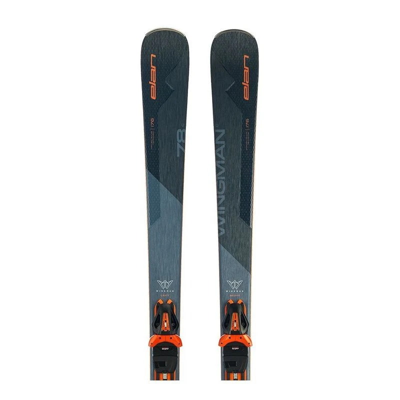 Elan Skis Wingman 78 C Powershift + EL 10.0 GW Homme (Bleu