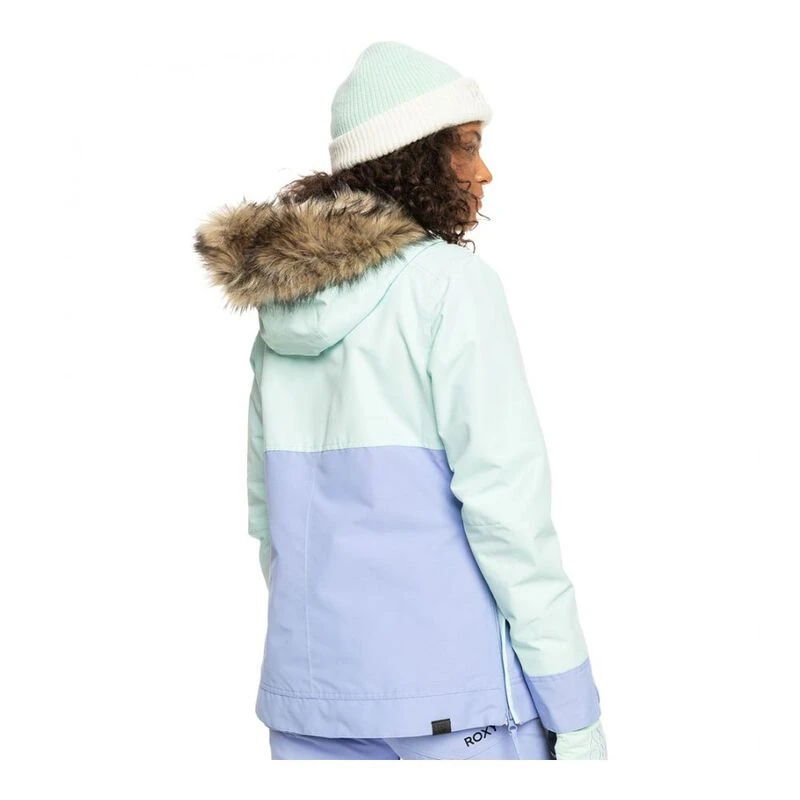 Roxy Womens Shelter Jacket (Mint/Lilac)