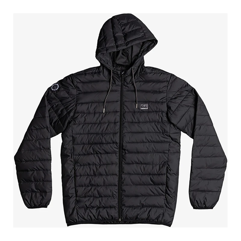 Quiksilver Mens Scaly Jacket Black Black Sportpursuit