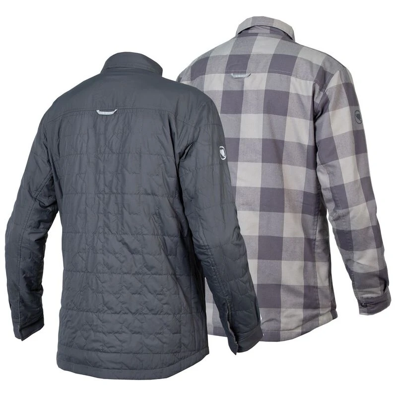 Endura Mens Hummvee Shacket Jacket Grey Sportpursuit