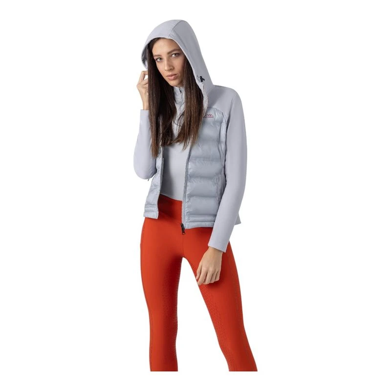 Veste De Concours Equitheme – Femme – Gris/Argent – Taille 36 – NEUVE