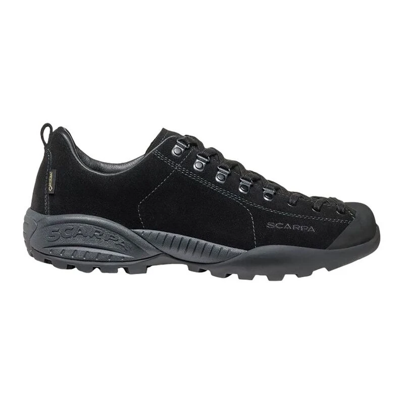 Scarpa Mens Mojito Rock Suede GTX Hiking Shoes (Black) | Sportpursuit.