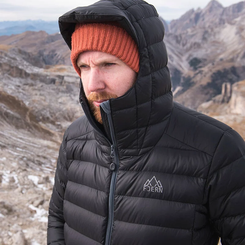 Mens arktis ii down hooded jacket discount