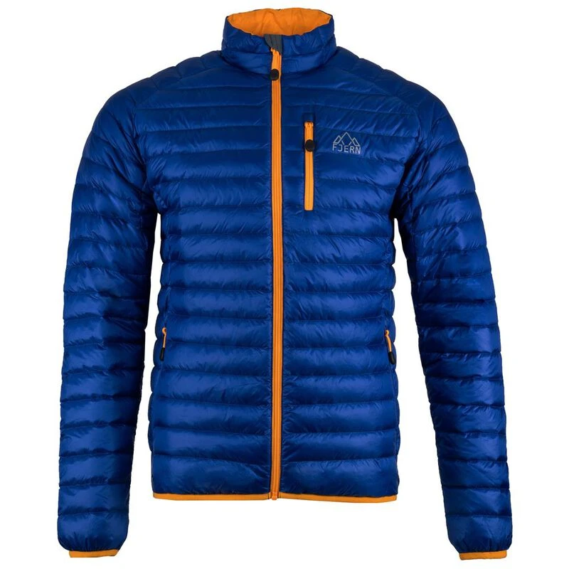 Fjern Mens Aktiv Hoodless Down Jacket Electric Sunshine Sportpursu
