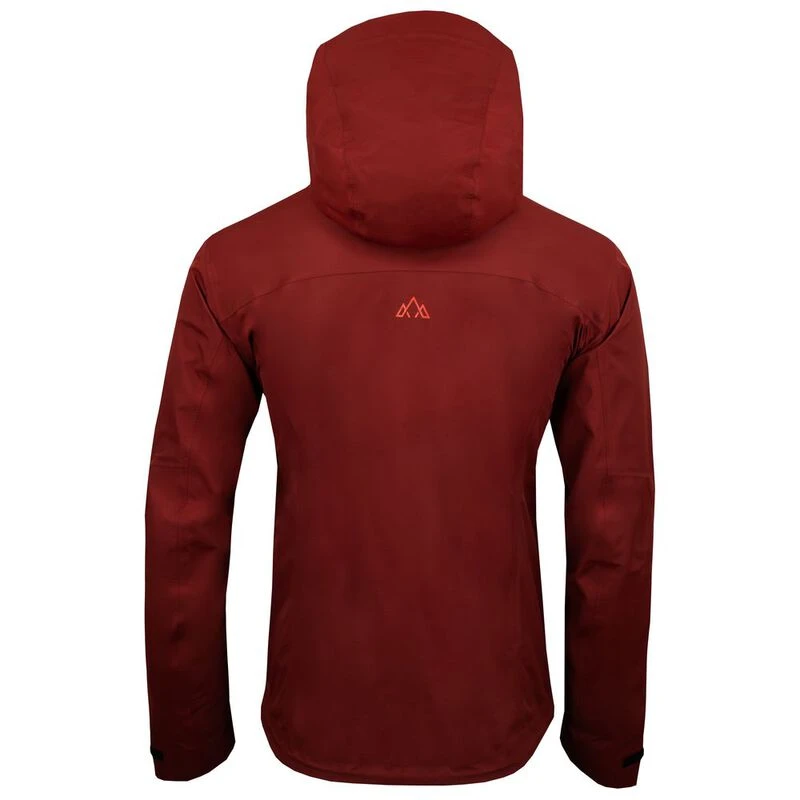 Fjern Mens Orkan Waterproof Shell Rust Orange Sportpursuit