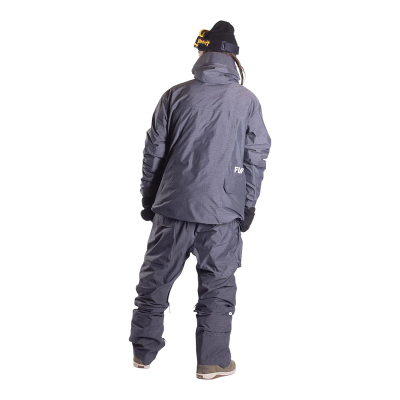 FW Apparel Mens Catalyst Fusion 3-In-1 Ski Jacket (Grey) | Sportpursui