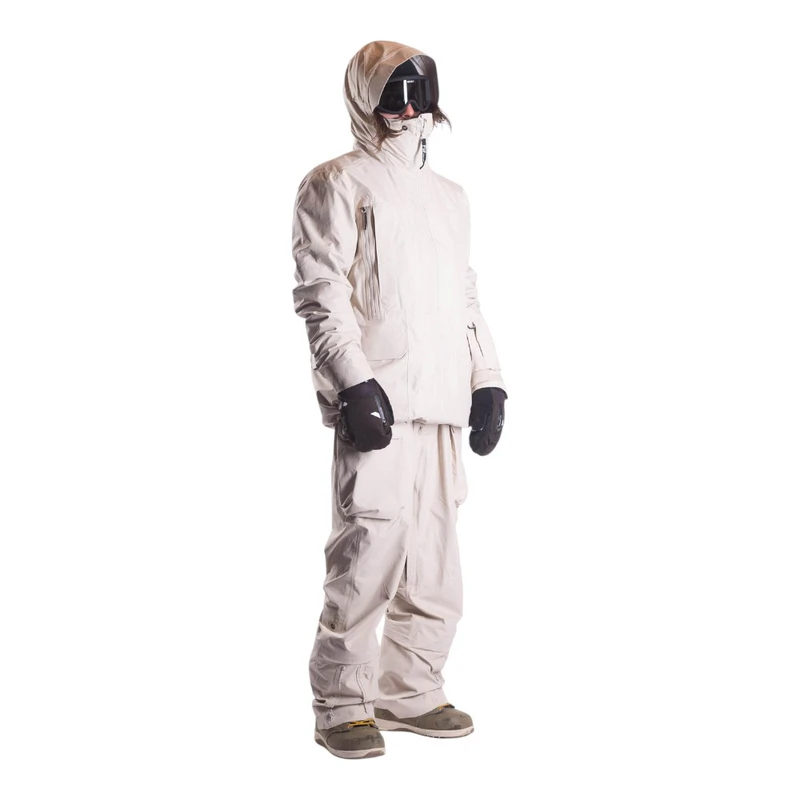 FW Apparel Mens Catalyst Fusion 3-In-1 Ski Jacket (Sand) | Sportpursui